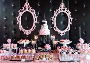 Paris Birthday theme Decorations A Parisian themed Baby Shower Two Bright Lights Blog