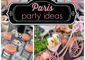 Paris Birthday theme Decorations southern Blue Celebrations Paris Party