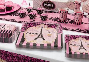 Paris themed Birthday Decorations A Day In Paris Party Supplies Party City