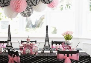 Paris themed Birthday Decorations A Paris Damask Birthday Party Evite