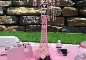 Paris themed Birthday Decorations Another Paris theme Birthday Party Real Parties
