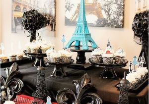 Paris themed Birthday Decorations French Parisian Party Ideas for A Girl Birthday Paris