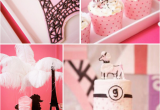 Paris themed Birthday Decorations Kara 39 S Party Ideas Poodle In Paris French Girl Pink 1st