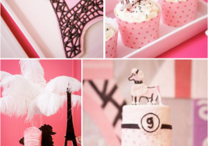 Paris themed Birthday Decorations Kara 39 S Party Ideas Poodle In Paris French Girl Pink 1st