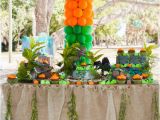 Park Birthday Party Decorations Kara 39 S Party Ideas Jurassic Park Dinosaur Boy Birthday