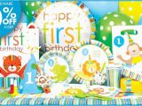 Party City 1st Birthday Decorations 88 Birthday Party Supplies for Boys 50 Awesome Boys