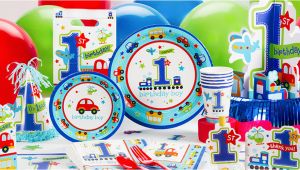 Party City 1st Birthday Decorations All Aboard 1st Birthday Party Supplies 1st Birthday