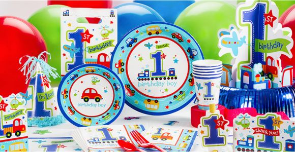 Party City 1st Birthday Decorations All Aboard 1st Birthday Party Supplies 1st Birthday