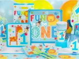 Party City 1st Birthday Decorations Wild at One Boy 39 S 1st Birthday Party Supplies Party City