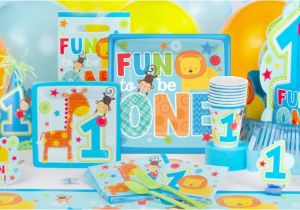 Party City 1st Birthday Decorations Wild at One Boy 39 S 1st Birthday Party Supplies Party City
