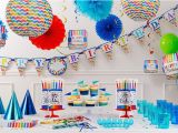 Party City Birthday Decoration Bright Dot Chevron Birthday Party Supplies Chevron