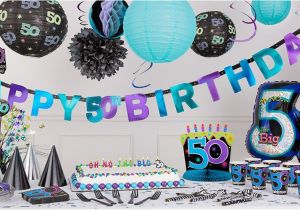 Party City Birthday Decoration the Party Continues 50th Birthday Party Supplies Party City