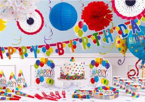 Party City Decorations for Birthday Party Rainbow Balloon Bash Birthday Party Supplies Balloon