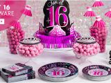 Party City Girl Birthday Decorations 16th Birthday Party Supplies Sweet 16 Party Ideas