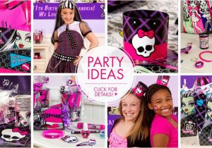 Party City Girl Birthday Decorations Monster High Party Supplies Monster High Birthday Ideas