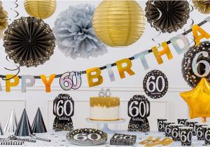 Party Decor Ideas for 60th Birthday Sparkling Celebration 60th Birthday Party Supplies Party