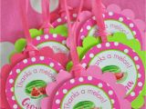 Party Favor Ideas for 1st Birthday Girl Watermelon Party Favor Tags Thank You Tags Party Favors