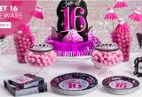 Party Favors 16th Birthday Girl 16th Birthday Party Supplies Sweet 16 Party Ideas