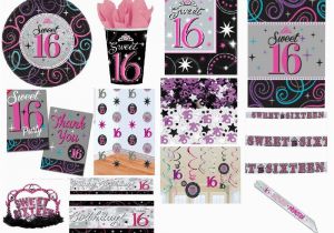 Party Favors 16th Birthday Girl Sweet 16 16th Sixteen Birthday Girls Party Decorations