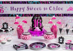 Party Favors 16th Birthday Girl Sweet 16 Sparkle Party Supplies Sweet 16 Birthday