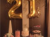 Party Ideas for 21st Birthday Girl Pink and Gold 21st Birthday Celebration Balloon