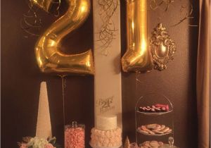 Party Ideas for 21st Birthday Girl Pink and Gold 21st Birthday Celebration Balloon