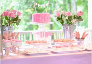 Party Ideas for 2nd Birthday Girl Ruffles and Roses Second Birthday Party Pizzazzerie