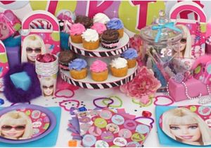 Party Ideas for 5 Year Old Birthday Girl Come organizzare Una Festa Barbie