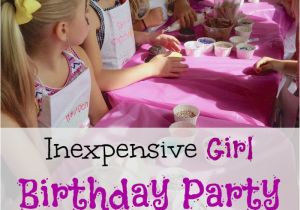 Party Ideas for 6 Year Old Birthday Girl Cheap Girl Birthday Party Ideas the Typical Mom
