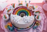 Party Ideas for 6 Year Old Birthday Girl the Rainbow Birthday Cake I Decorated for My 6 Year Old