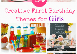 Party Supplies for 1st Birthday Girl 34 Creative Girl First Birthday Party themes and Ideas