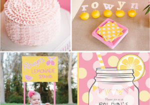 Party Supplies for 1st Birthday Girl Kara 39 S Party Ideas Pink Lemonade Girl Summer 1st Birthday