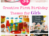 Party themes for 1st Birthday Girls 34 Creative Girl First Birthday Party themes and Ideas