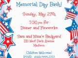 Patriotic Birthday Invitations Patriotic Stars Invitation