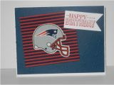 Patriots Birthday Card Handmade Card Birthday Card New England by Friendscallmemartha