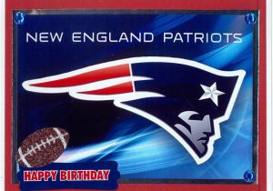 Patriots Birthday Card New England Patriots Birthday Card First Birthday
