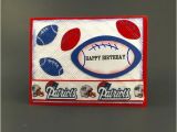 Patriots Birthday Card New England Patriots Cardnew England Patriotsnew England