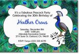 Peacock Birthday Party Invitations Peacock Birthday Invitations Download Uprintinvitations