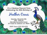 Peacock Birthday Party Invitations Peacock Birthday Invitations Download Uprintinvitations