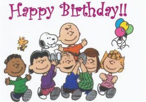 Peanuts Characters Birthday Cards Charlie Brown Snoopy Peanuts Gang Happy Birthday Birthday
