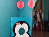 Penguin Birthday Decorations Kara 39 S Party Ideas Penguin themed Birthday Party