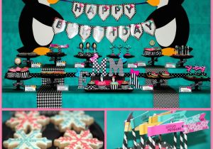 Penguin Birthday Decorations Penguin Party My Pretty Little Penguin 39 S Second Birthday