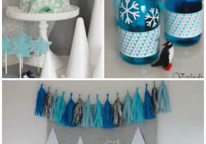 Penguin Decorations for Birthday Party Kara 39 S Party Ideas Arctic Penguin themed Birthday Party