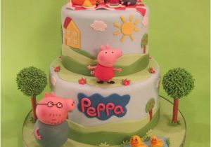 Peppa Pig Birthday Cake Decorations 111 Best Images About Peppa Pig Cakes On Pinterest Boat