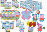 Peppa Pig Birthday Decorations Uk Peppa Pig Happy Birthday Party Supplies Tableware