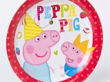 Peppa Pig Birthday Decorations Uk Peppa Pig Party Plates Pack Of 8 Gettingpersonal Co Uk