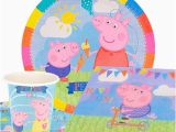 Peppa Pig Birthday Decorations Uk Peppa Pig theme 8 Person Value Party Pack Partyrama