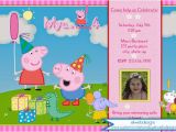 Peppa Pig Birthday Invites Peppa Pig Birthday Invitation Digital File by Ekwebdesigns