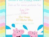 Peppa Pig Birthday Invites Peppa Pig Printable Birthday Invitation
