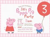 Peppa Pig Birthday Invites the 25 Best Peppa Pig Birthday Invitations Ideas On